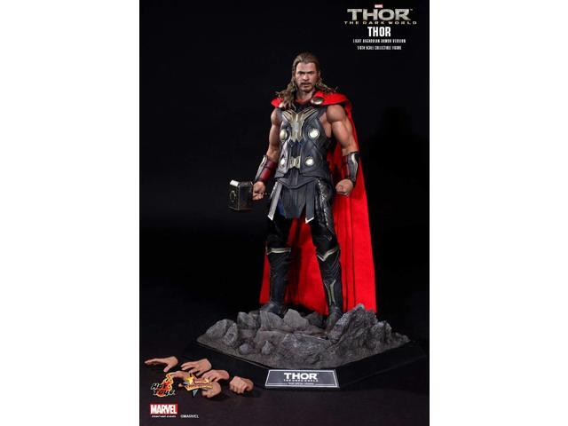 thor light asgardian armor dark world 1/6 scale hot toys exclusive action figure