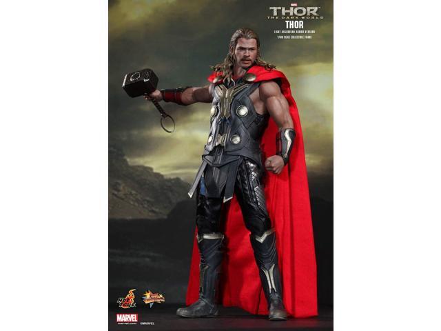 thor light asgardian armor dark world 1/6 scale hot toys exclusive action figure