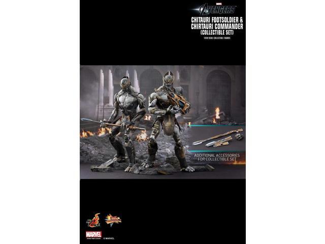 Figure Hot Toys MMS228 - Marvel Comics - The Avengers - Chitauri Footsoldier And Chitauri Commander