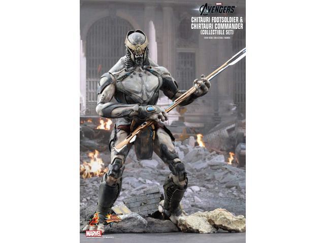 Figure Hot Toys MMS228 - Marvel Comics - The Avengers - Chitauri Footsoldier And Chitauri Commander