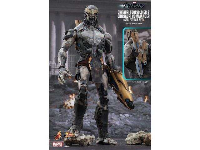 Figure Hot Toys MMS228 - Marvel Comics - The Avengers - Chitauri Footsoldier And Chitauri Commander