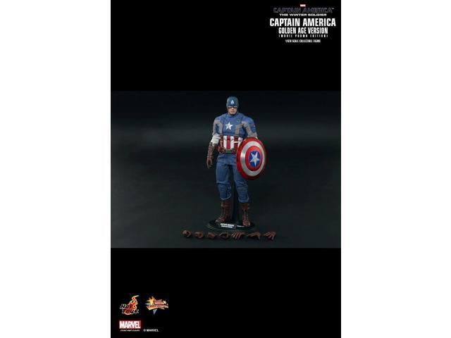Figure Hot Toys MMS240 - Marvel Comics - Captain America: The Winter Soldier - Captain America Golden Age Version