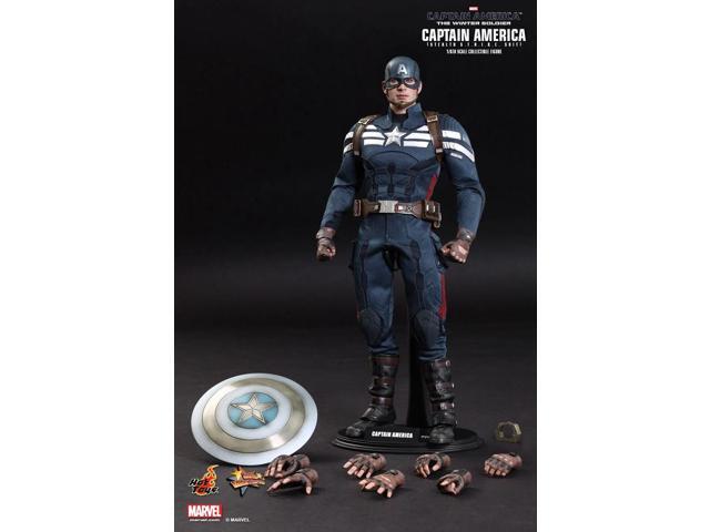 Hot Toys The Winter Soldier Movie Masterpiece Captain America Collectible Figure Stealth S. T.R. I.K. E. Suit