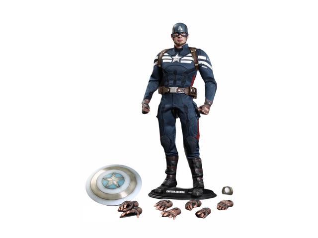 Hot Toys The Winter Soldier Movie Masterpiece Captain America Collectible Figure Stealth S. T.R. I.K. E. Suit