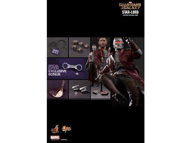 Figure Hot Toys MMS255 - Marvel Comics - Guardians Of The Galaxy - Star Lord Deluxe Version