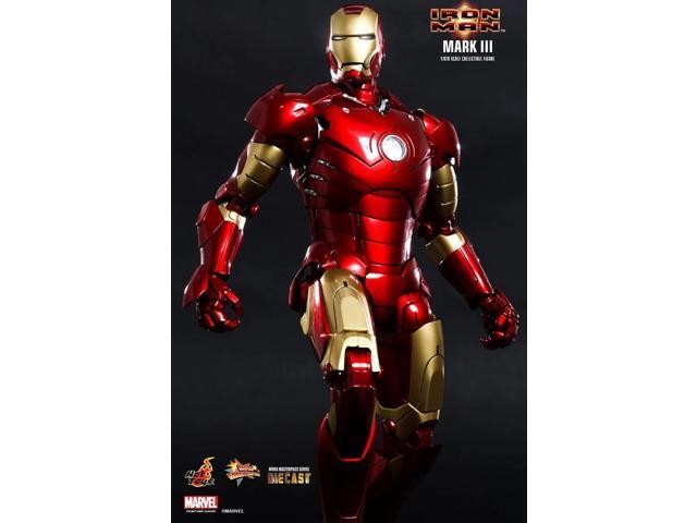 Figure Hot Toys MMS256D07 - Marvel Comics - Iron Man - Iron Man Mark 3 Deluxe Version