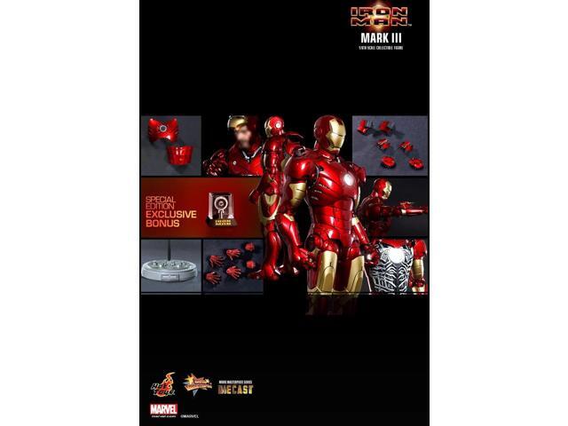 Figure Hot Toys MMS256D07 - Marvel Comics - Iron Man - Iron Man Mark 3 Deluxe Version