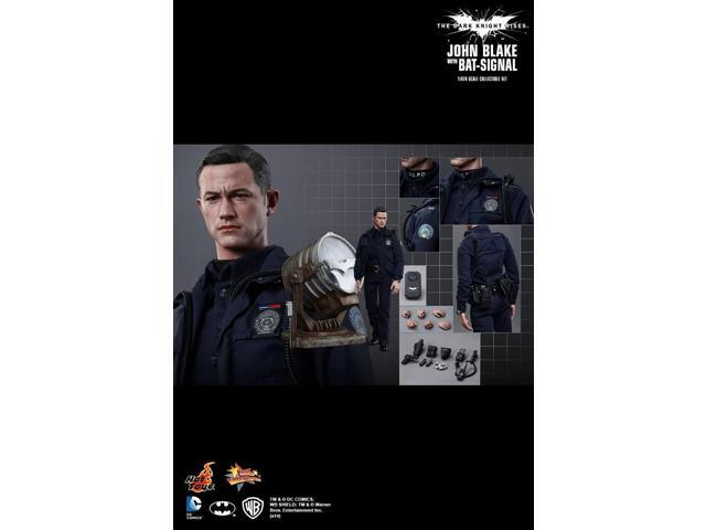 Figure Hot Toys MMS274 - DC Comics - The Dark Knight Rises - John Blake With Bat-Signal