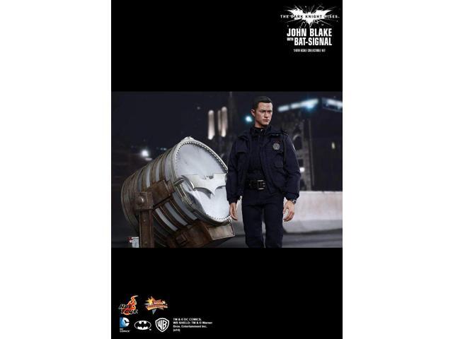 Figure Hot Toys MMS274 - DC Comics - The Dark Knight Rises - John Blake With Bat-Signal
