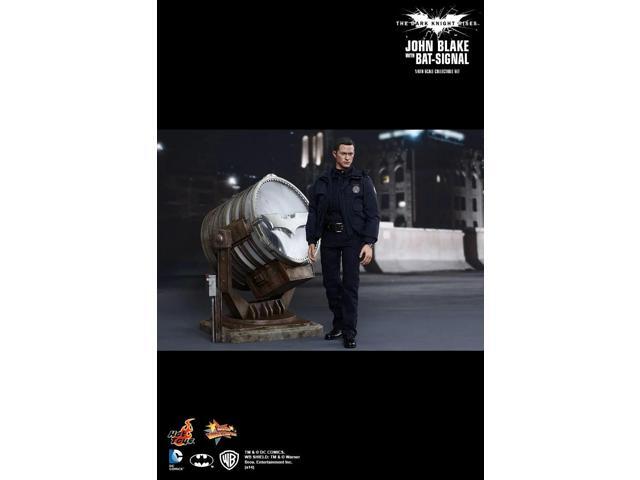 Figure Hot Toys MMS274 - DC Comics - The Dark Knight Rises - John Blake With Bat-Signal