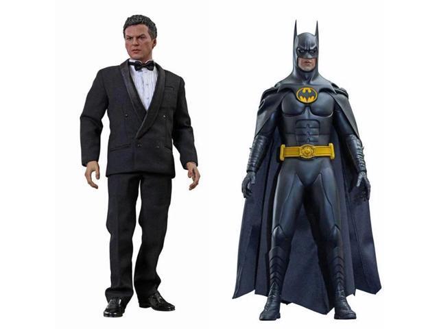 Movie masterpiece Batman returns Batman and Bruce Wayne (2 pieces) 1 / 6 scale plastic pre-painted PVC figure