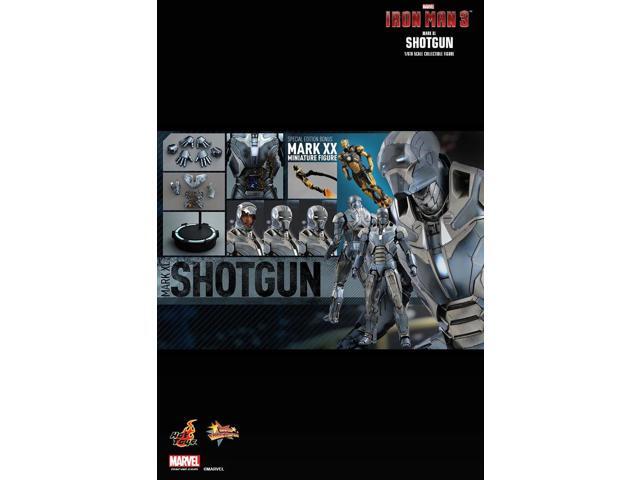 Figure Hot Toys MMS309 - Marvel Comics - Iron Man 3 - Iron Man Shotgun Mark 40 Deluxe Version
