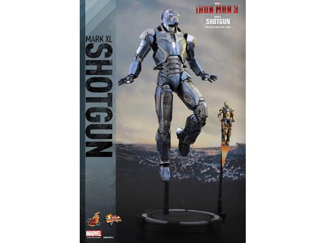 Figure Hot Toys MMS309 - Marvel Comics - Iron Man 3 - Iron Man Shotgun Mark 40 Deluxe Version