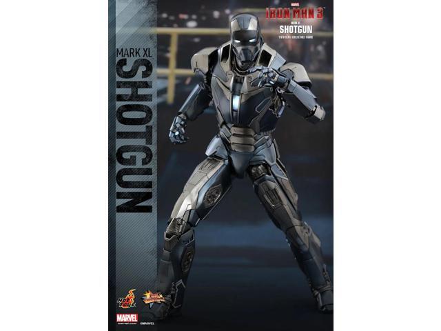 Figure Hot Toys MMS309 - Marvel Comics - Iron Man 3 - Iron Man Shotgun Mark 40 Deluxe Version