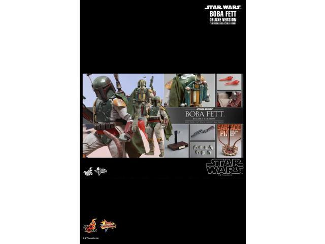 Hot Toys Star Wars Episode VI Return of the Jedi Boba Fett Deluxe Version 1/6 Scale 12' Figure