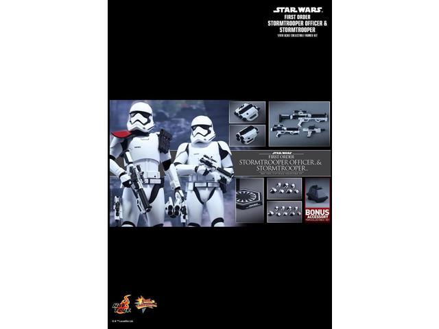Figure Hot Toys MMS335 - Star Wars: The Force Awakens - First Order Stormtrooper Officer And First Order Stormtrooper