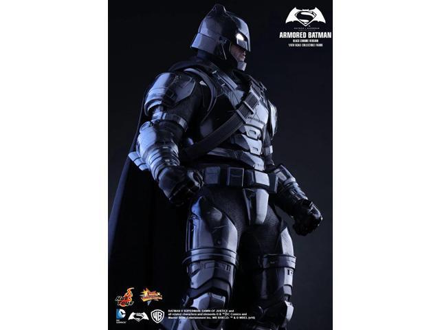 Figure Hot Toys MMS356 - DC Comics - Batman Vs Superman: Dawn Of Justice - Armored Batman Black Chrome Version