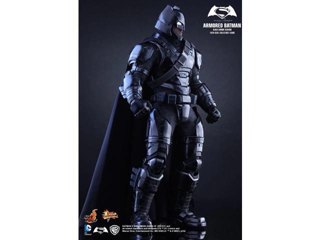 Figure Hot Toys MMS356 - DC Comics - Batman Vs Superman: Dawn Of Justice - Armored Batman Black Chrome Version