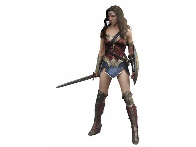 movie masterpiece batman vs superman justice wonder woman 1/6 scale action figure by hot toys