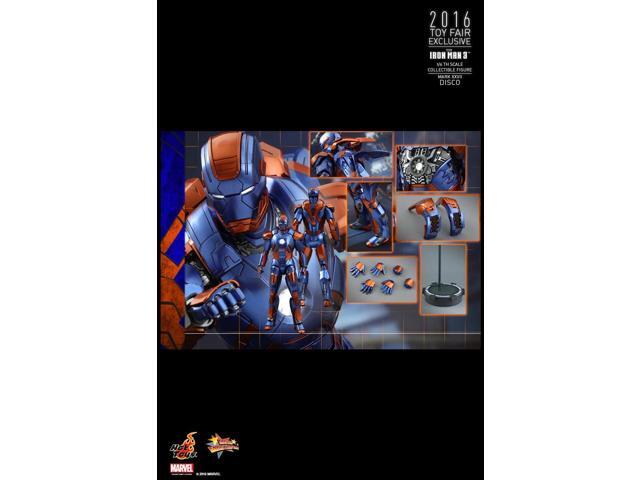 Figure Hot Toys MMS371 - Marvel Comics - Iron Man 3 - Iron Man Disco Mark 28