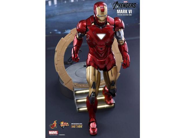 Figure Hot Toys MMS378D17 - Marvel Comics - The Avengers - Iron Man Mark 6 Deluxe Version