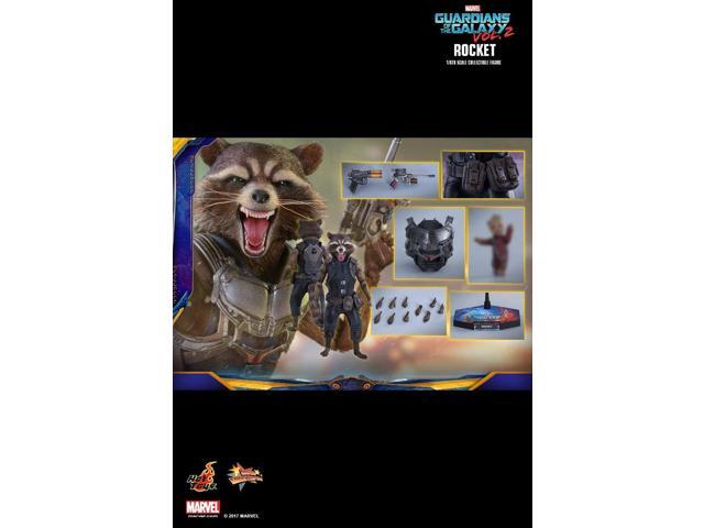 Figure Hot Toys MMS410 - Marvel Comics - Guardians Of The Galaxy Vol. 2 - Rocket Standard Version