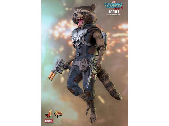 Figure Hot Toys MMS410 - Marvel Comics - Guardians Of The Galaxy Vol. 2 - Rocket Standard Version