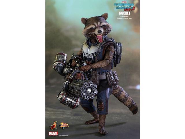 Figure Hot Toys MMS411 - Marvel Comics - Guardians Of The Galaxy Vol. 2 - Rocket Deluxe Version