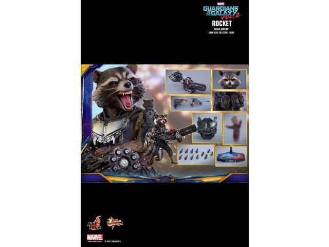 Figure Hot Toys MMS411 - Marvel Comics - Guardians Of The Galaxy Vol. 2 - Rocket Deluxe Version