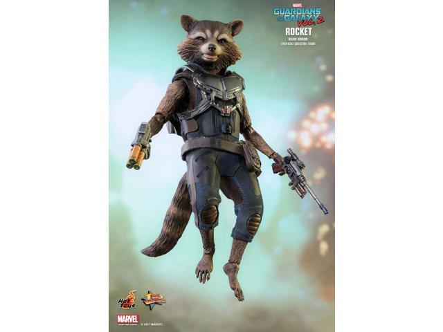 Figure Hot Toys MMS411 - Marvel Comics - Guardians Of The Galaxy Vol. 2 - Rocket Deluxe Version