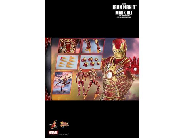 Figure Hot Toys MMS412 - Marvel Comics - Iron Man 3 - Bones Mark 41 Retro Armor Version