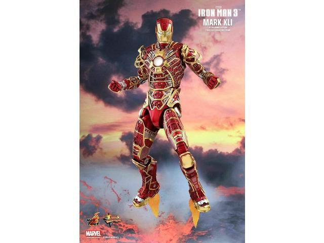 Figure Hot Toys MMS412 - Marvel Comics - Iron Man 3 - Bones Mark 41 Retro Armor Version