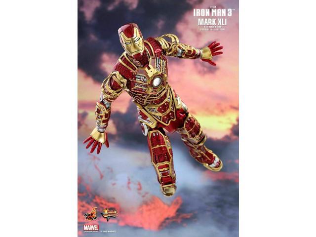 Figure Hot Toys MMS412 - Marvel Comics - Iron Man 3 - Bones Mark 41 Retro Armor Version