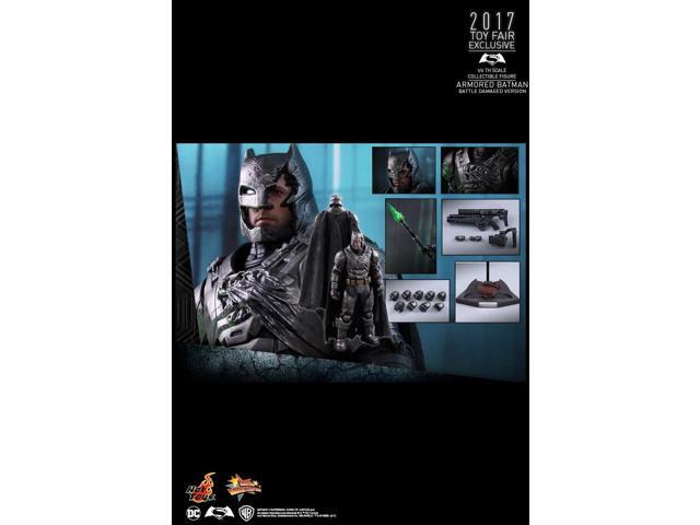Figure Hot Toys MMS417 - DC Comics - Batman Vs Superman: Dawn Of Justice - Armored Batman Battle Damaged Version