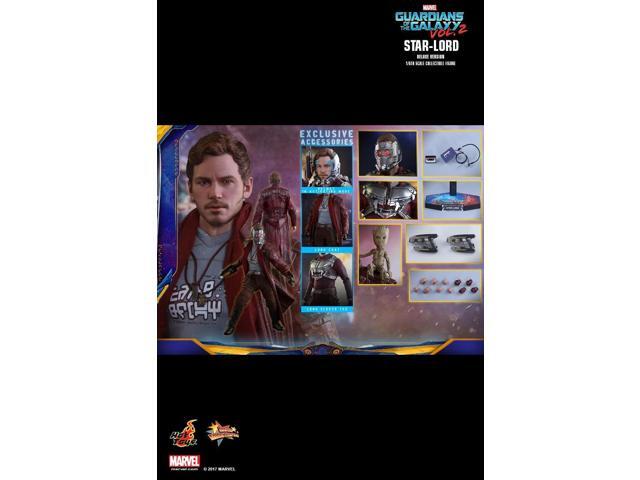 Hot Toys Star-Lord (Deluxe Version) 1/6 Scale Collectible Marvel Guardians of the Galaxy Volume 2 Movie Figure