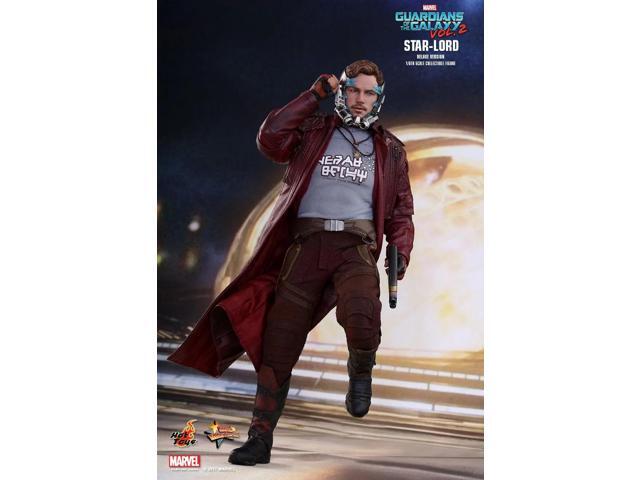 Hot Toys Star-Lord (Deluxe Version) 1/6 Scale Collectible Marvel Guardians of the Galaxy Volume 2 Movie Figure