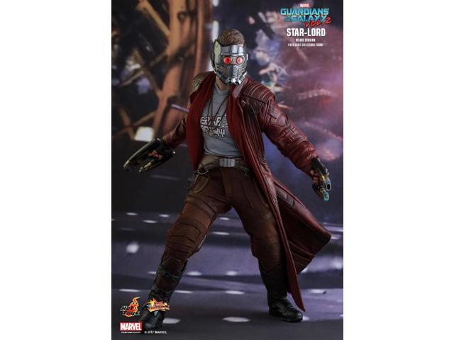 Hot Toys Star-Lord (Deluxe Version) 1/6 Scale Collectible Marvel Guardians of the Galaxy Volume 2 Movie Figure