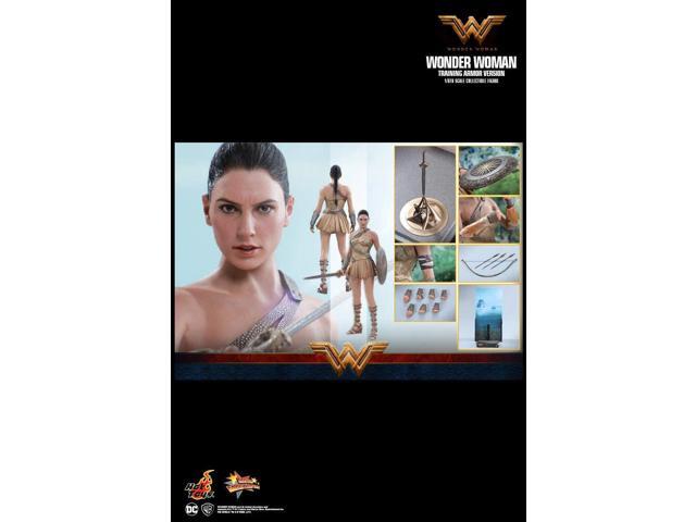 hot toys dc comics wonder woman training armor version 1/6 scale figure