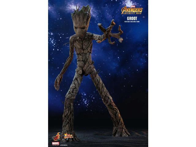 Figure Hot Toys MMS475 - Marvel Comics - Avengers 3: Infinity War - Groot