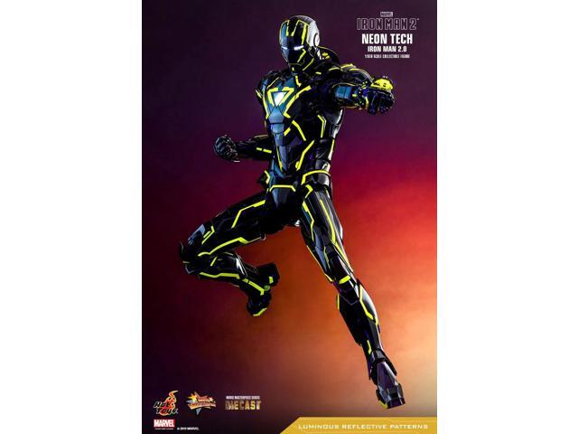Figure Hot Toys MMS523D29 - Marvel Comics - Iron Man 2 - Neon Tech Iron Man 2.0