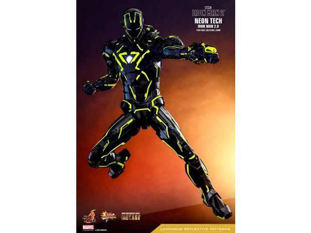 Figure Hot Toys MMS523D29 - Marvel Comics - Iron Man 2 - Neon Tech Iron Man 2.0