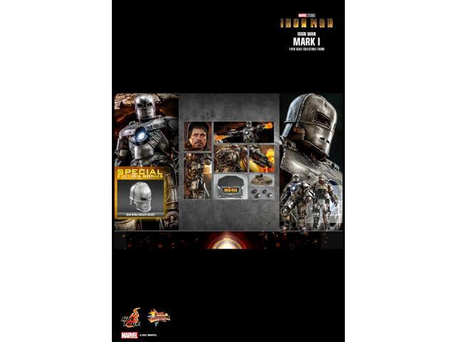 Figure Hot Toys MMS605D - Marvel Comics - Iron Man - Iron Man Mark I Deluxe Version