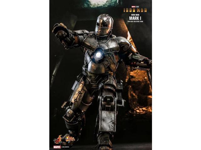 Figure Hot Toys MMS605D - Marvel Comics - Iron Man - Iron Man Mark I Deluxe Version