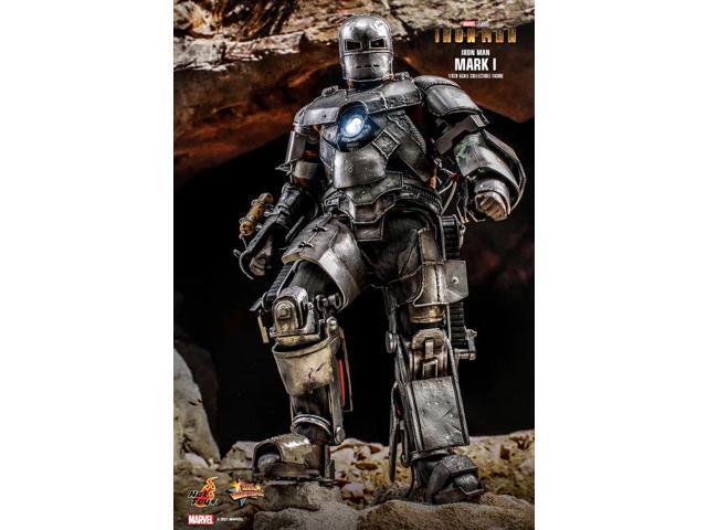 Figure Hot Toys MMS605D - Marvel Comics - Iron Man - Iron Man Mark I Deluxe Version