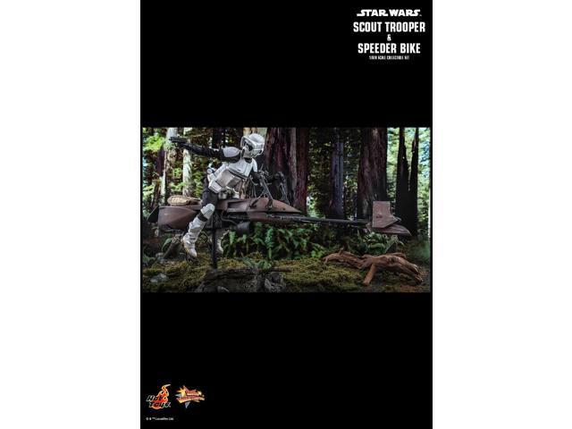 Figure Hot Toys MMS612 - Star Wars: Return Of The Jedi - Scout Trooper & Speeder Biker