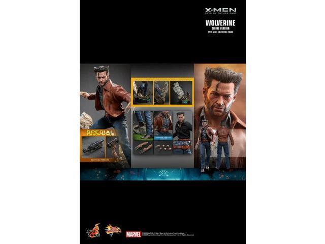 Figure Hot Toys MMS660D - Marvel Comics -X-Men: Days Of The Future Past - Wolverine 1973 Suit Deluxe Version