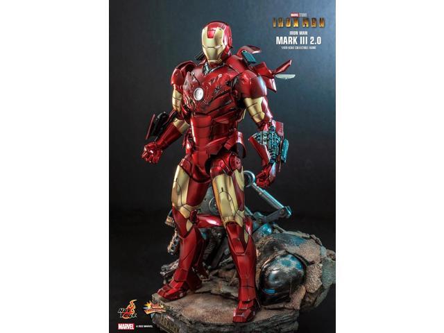 Figure Hot Toys MMS664D48 - Marvel Comics - Iron Man - Iron Man Mark III 2.0 Standard Version