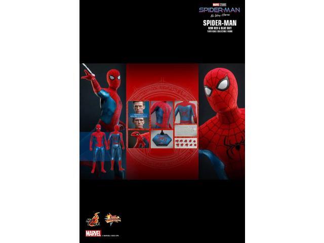 Figure Hot Toys MMS679 - Marvel Comics - Spider Man: No Way Home - Spider Man New Red And Blue Suit Standard Version