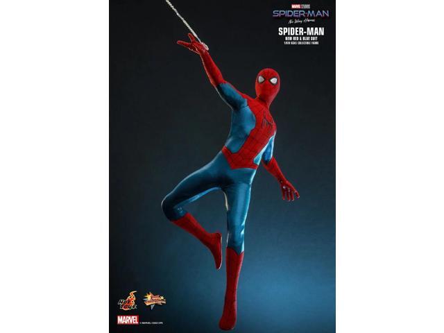 Figure Hot Toys MMS679 - Marvel Comics - Spider Man: No Way Home - Spider Man New Red And Blue Suit Standard Version