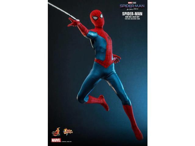 Figure Hot Toys MMS679 - Marvel Comics - Spider Man: No Way Home - Spider Man New Red And Blue Suit Standard Version